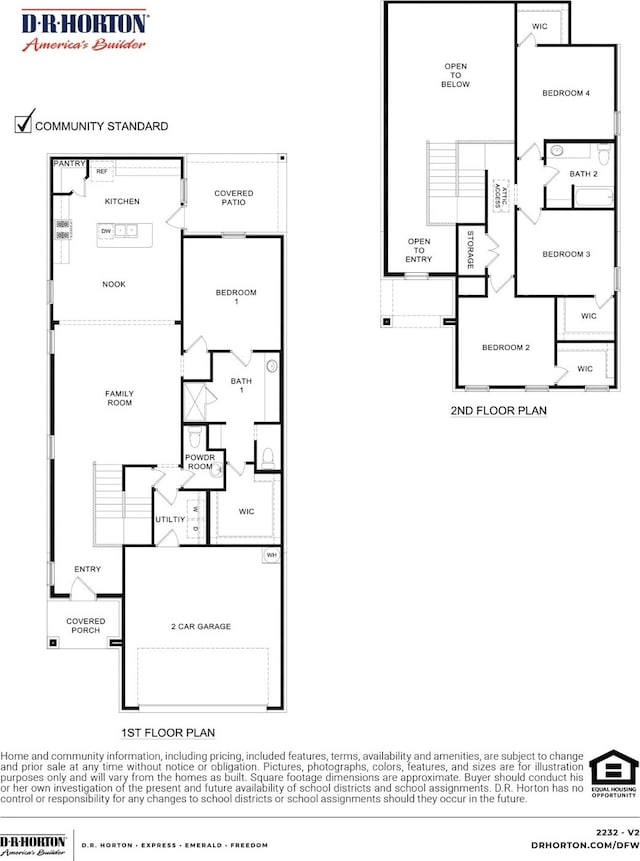 657 Chipper Trl, Lavon, TX 75166 - view of property floor plan