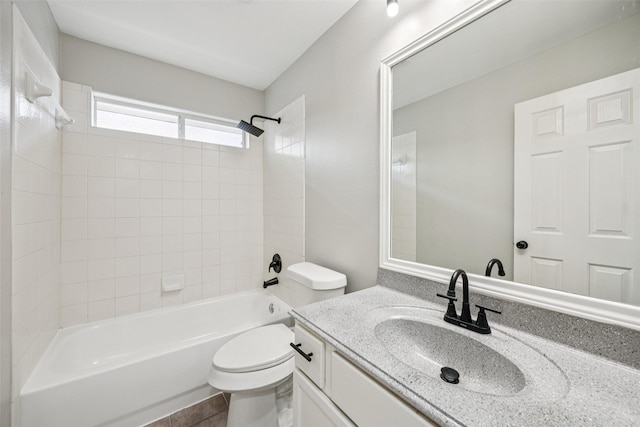 6945 Stockton Dr, Fort Worth, TX 76132 - full bathroom with shower / tub combination and vanity