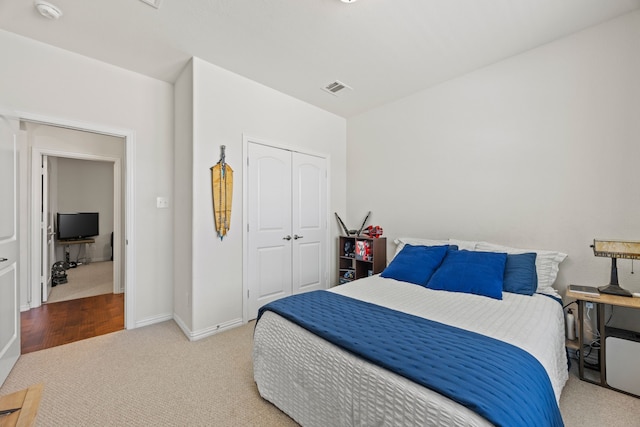 2025 Meliana Dr, Little Elm, TX 75068 - bedroom with carpet flooring and a closet