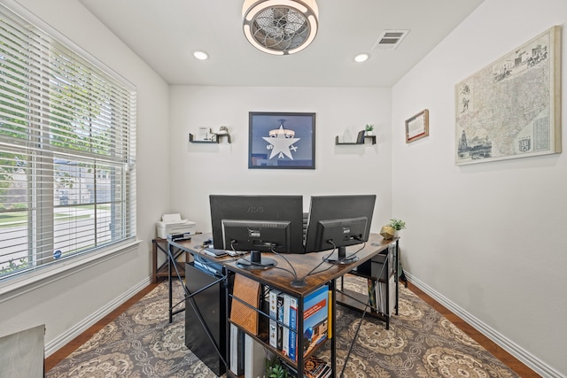 2025 Meliana Dr, Little Elm, TX 75068 - office space featuring healthy amount of natural light and wood finished floors