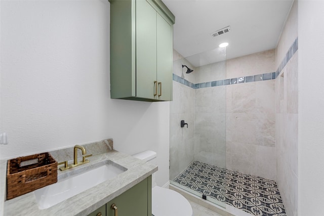 12211 Quincy Ln, Dallas, TX 75230 - bathroom with tiled shower and vanity