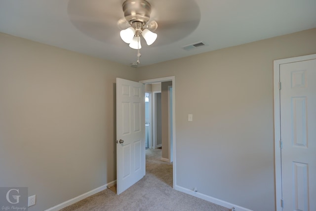 6312 Canal Blvd, Shreveport, LA 71108 - spare room with a ceiling fan and light carpet