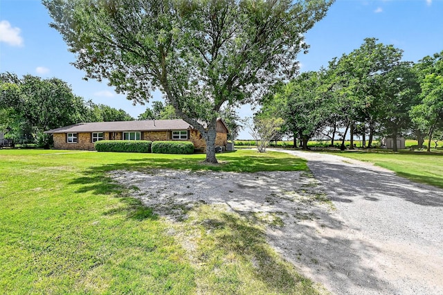12906 Fm 902, Dorchester, TX 75459 - view of front facade featuring a front yard
