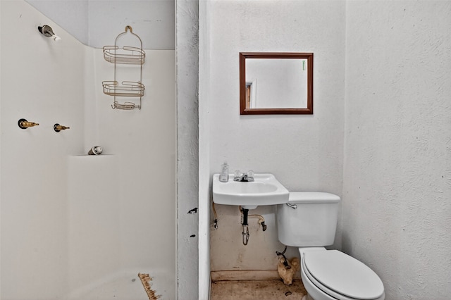 12906 Fm 902, Dorchester, TX 75459 - bathroom featuring toilet and a shower
