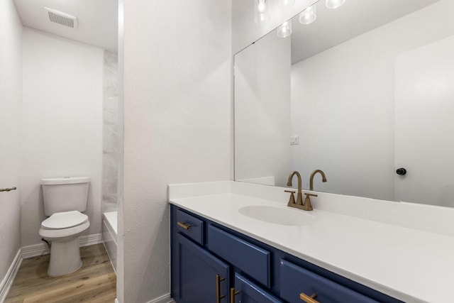 6325 Brookhaven Trl, Fort Worth, TX 76133 - full bathroom with vanity and wood finished floors