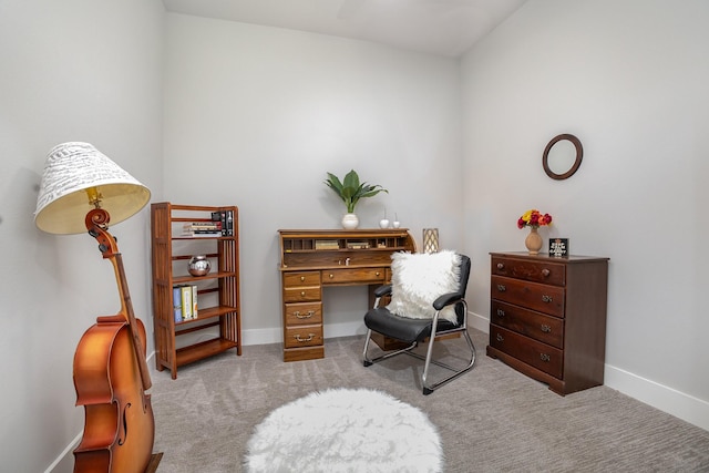 770 N Plano Rd Unit 202, Richardson, TX 75081 - sitting room featuring carpet and baseboards