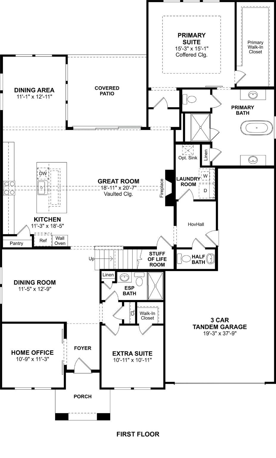 751 Emerald Hts, Lavon, TX 75166 - view of room layout