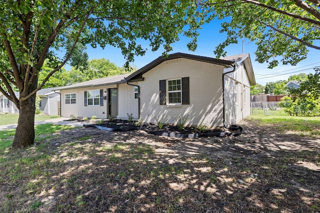 2511 Gregory Dr, Mesquite, TX 75150 - view of ranch-style home