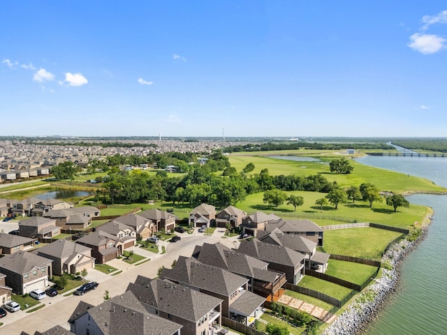 18137 Lakefront Ct, Forney, TX 75126 - aerial perspective of suburban area featuring a large body of water