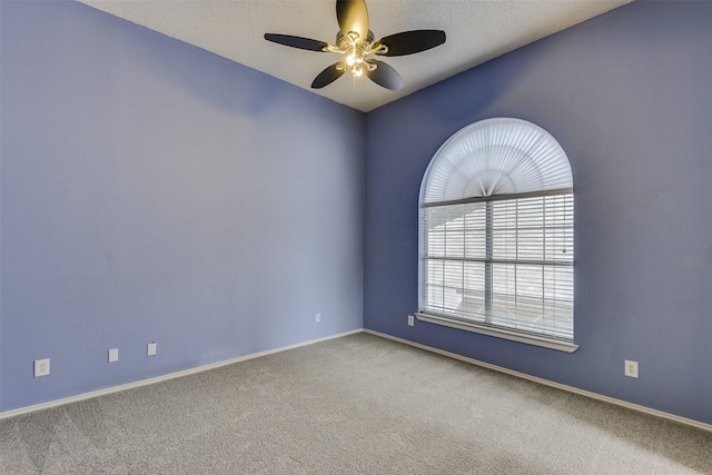 6111 Pinwood Cir, Arlington, TX 76001 - spare room with carpet flooring and a ceiling fan
