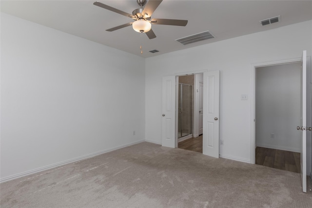 204 Post Oak St, Azle, TX 76020 - unfurnished bedroom featuring carpet and a ceiling fan