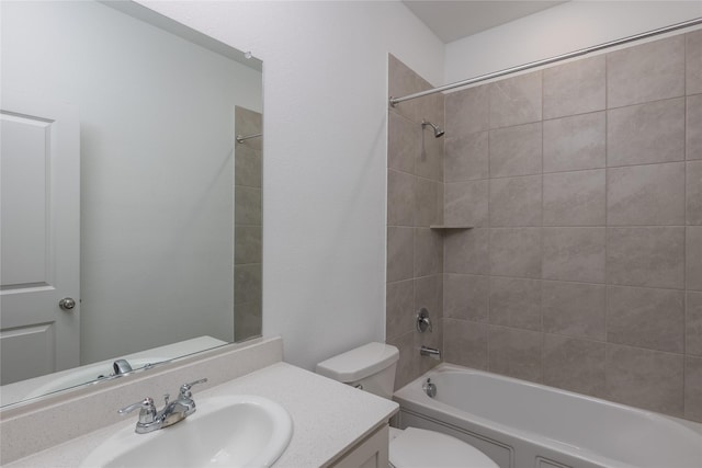 204 Post Oak St, Azle, TX 76020 - full bathroom featuring vanity and tub / shower combination