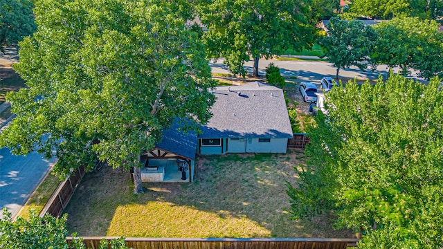 1031 Oak Hurst Dr, Grapevine, TX 76051 - view from above of property