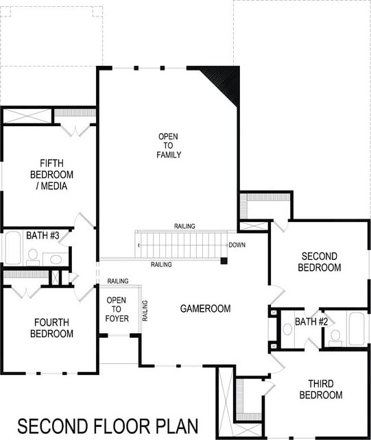 1032 Meadowlark, Forney, TX 75126 - view of floor plan / room layout