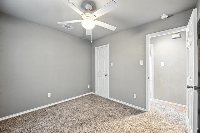 1208 Homestead St, Flower Mound, TX 75028 - unfurnished room with a smoke detector, carpet, and ceiling fan