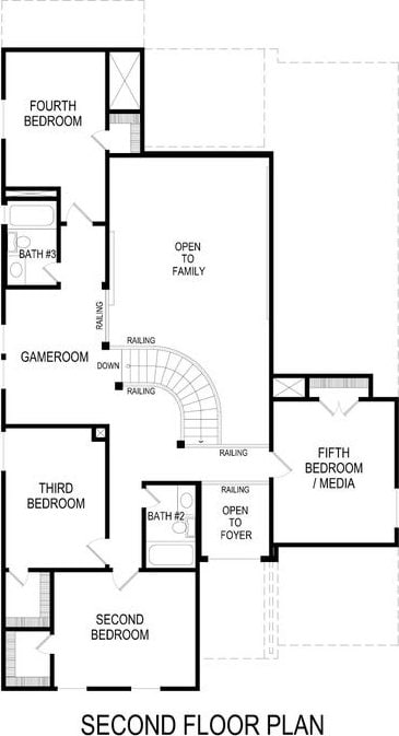 850 Blue Heron Dr, Forney, TX 75126 - view of room layout