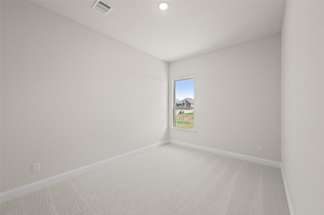 2413 Rams Horn, Waxahachie, TX 75167 - empty room with light carpet and recessed lighting
