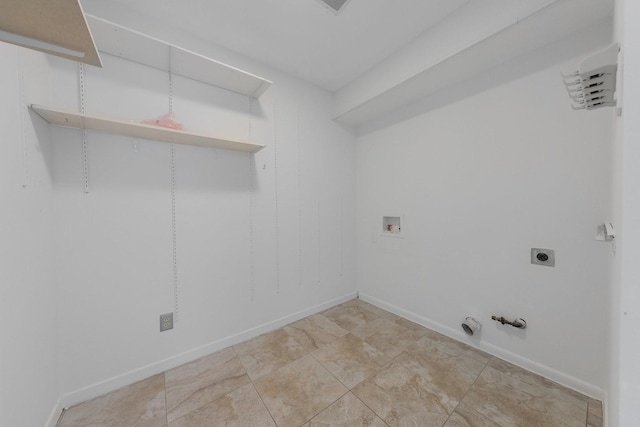 1705 Yorkshire Dr, Richardson, TX 75082 - laundry room featuring hookup for a washing machine and gas dryer hookup
