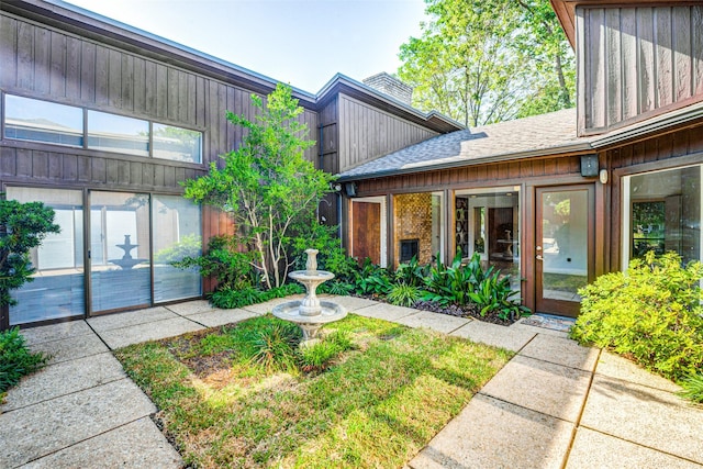 1705 Yorkshire Dr, Richardson, TX 75082 - view of yard featuring a patio area
