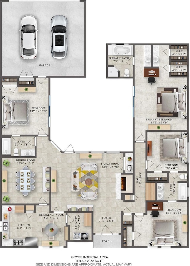 1705 Yorkshire Dr, Richardson, TX 75082 - view of home floor plan