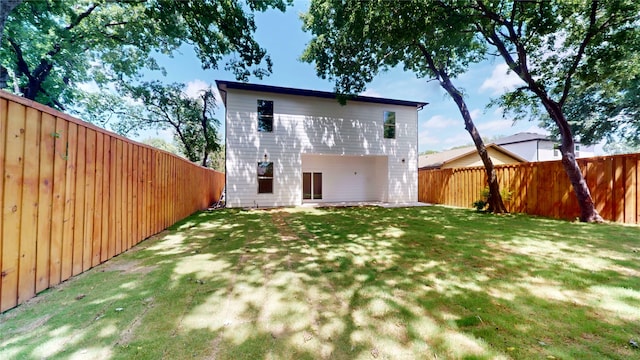 3418 Borger St, Dallas, TX 75212 - back of property featuring a fenced backyard