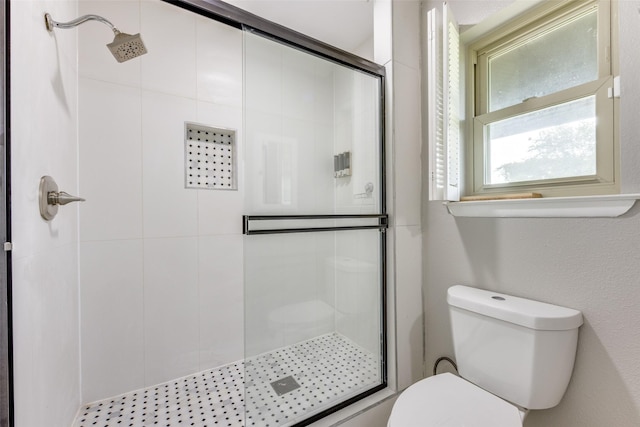 738 Campground Rd, Sherman, TX 75090 - full bath featuring a shower stall and toilet
