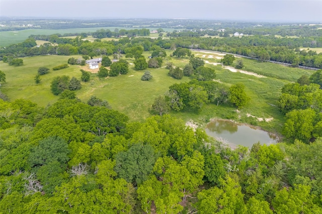 738 Campground Rd, Sherman, TX 75090 - aerial view of property and surrounding area with a nearby body of water