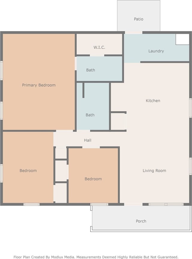 2917 NW Loraine St, Fort Worth, TX 76106 - view of room layout