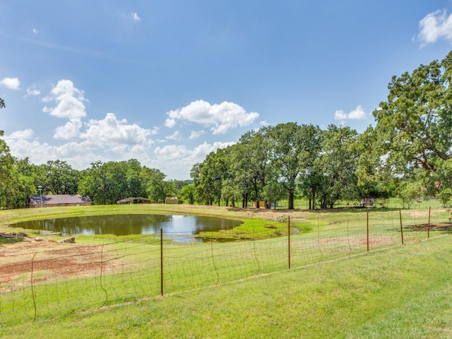 5403 Oakridge Rd, Joshua, TX 76058 - view of yard featuring a water view