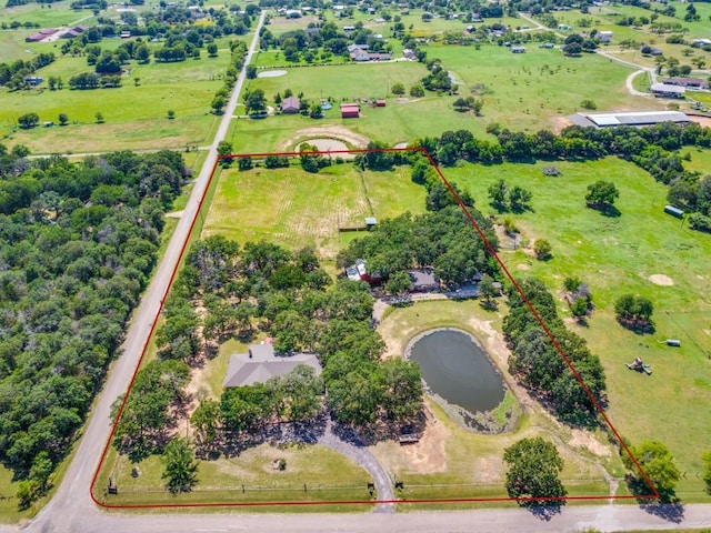 5403 Oakridge Rd, Joshua, TX 76058 - view of rural area with property boundaries highlighted