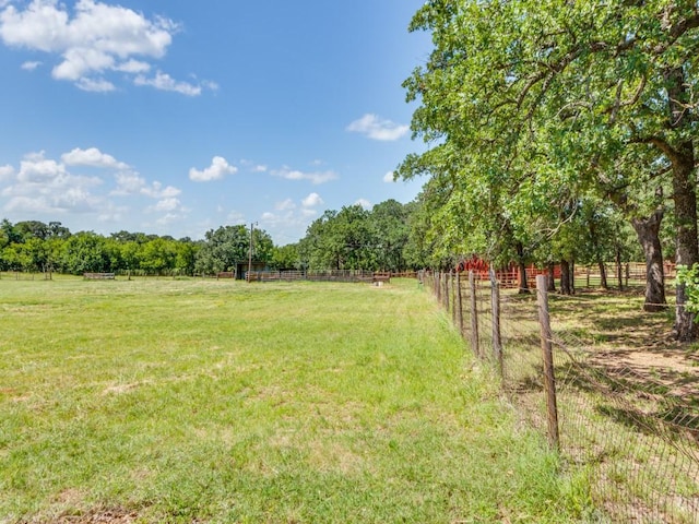 5403 Oakridge Rd, Joshua, TX 76058 - view of yard with a view of rural / pastoral area