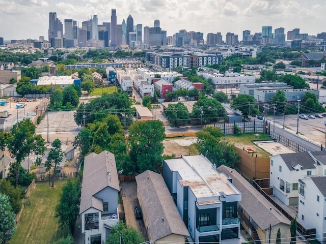 1521 N Haskell Ave, Dallas, TX 75204 - bird's eye view of city skyline