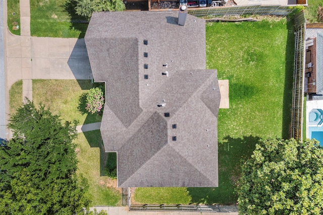 1041 Woodbriar Dr, Grapevine, TX 76051 - aerial view of property and surrounding area