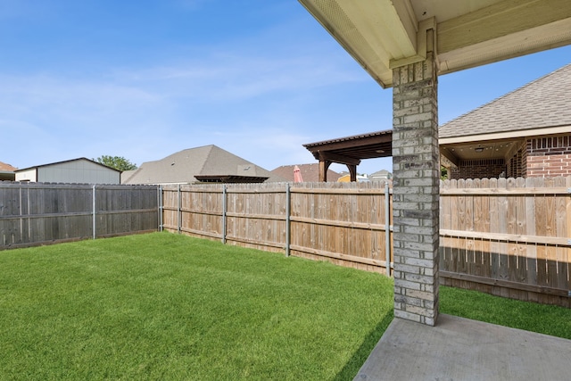 6602 Orange Blossom Dr, Midlothian, TX 76065 - view of fenced backyard