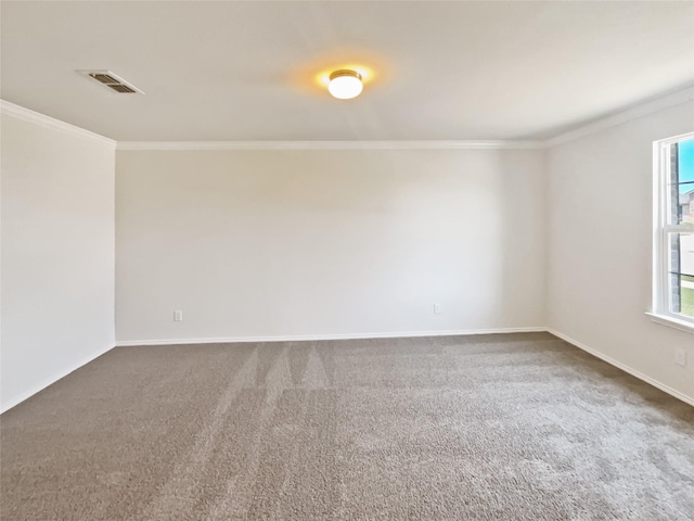 1409 Rivers Creek Ln, Little Elm, TX 75068 - unfurnished room with ornamental molding and carpet