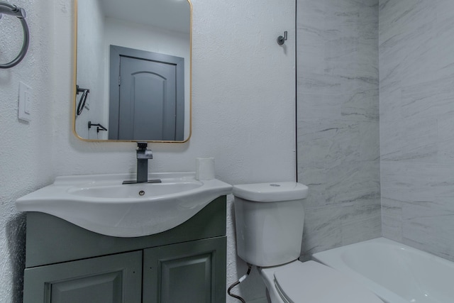 10029 Grove Oaks Blvd, Dallas, TX 75217 - full bathroom with vanity and a tub to relax in