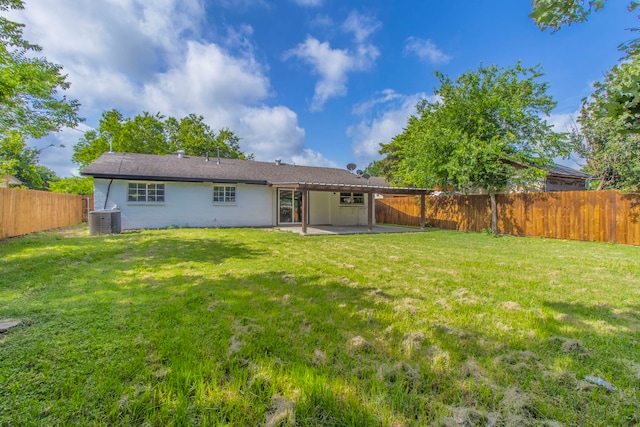 10029 Grove Oaks Blvd, Dallas, TX 75217 - back of house featuring a patio and a fenced backyard