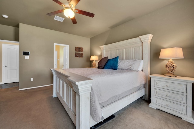 701 Champlain Ct, Midlothian, TX 76065 - bedroom featuring carpet floors and ceiling fan