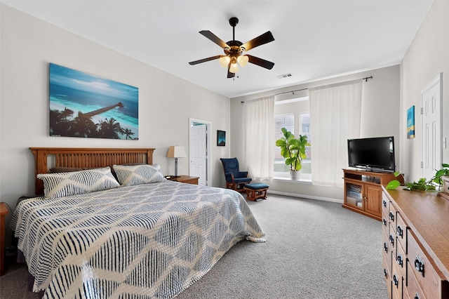 236 Hope Cir, Murphy, TX 75094 - bedroom featuring carpet and ceiling fan