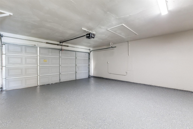 1308 Choctaw Dr, Mesquite, TX 75149 - garage with a garage door opener and electric panel