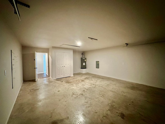 917 Calder St, Howe, TX 75459 - below grade area with electric water heater and electric panel
