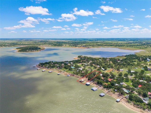 3125 County Road 264, Breckenridge, TX 76424 - aerial view of a large body of water