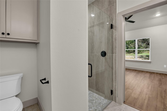 1604 Franklin St, Weatherford, TX 76086 - full bath featuring toilet and a stall shower