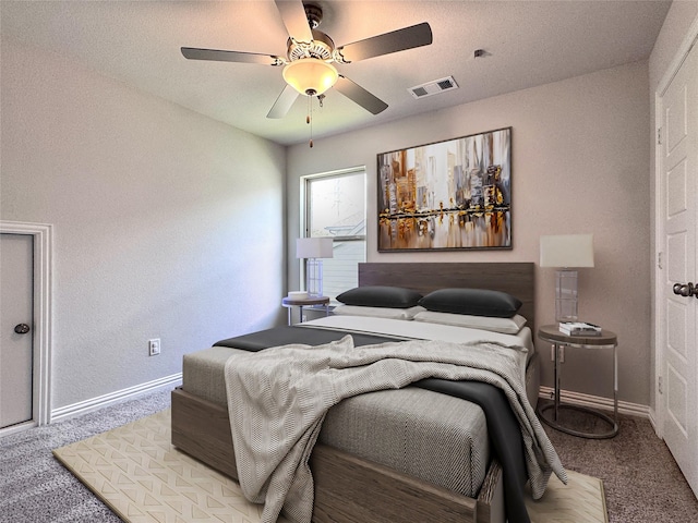 7204 Silent Mill Rd, Arlington, TX 76001 - bedroom featuring carpet and ceiling fan