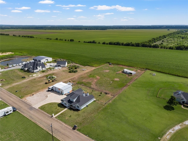 177 Mel Dr, Woodway, TX 76712 - aerial view of sparsely populated area with agricultural land