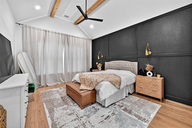 2028 Fox Bend Trce, Gunter, TX 75058 - bedroom featuring light wood finished floors and a ceiling fan