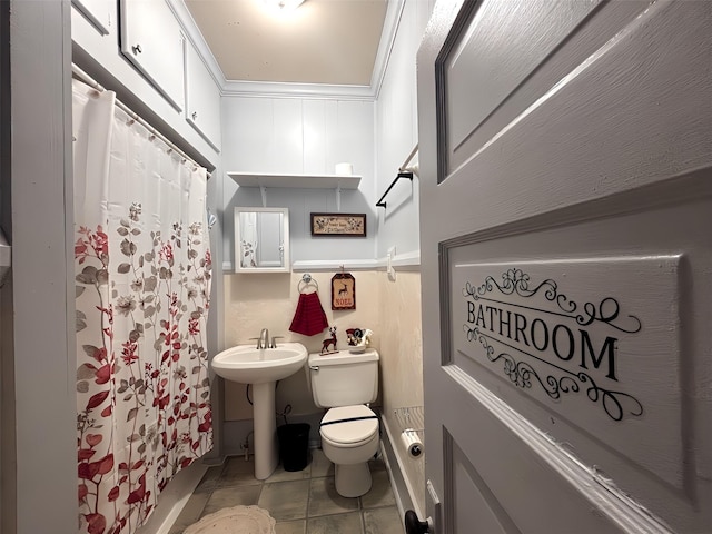 1915 N Jackson St, Palestine, TX 75803 - full bathroom with a shower with shower curtain and tile patterned flooring
