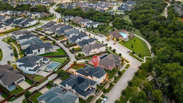 13313 Rembrandt Dr, Frisco, TX 75035 - aerial overview of property's location featuring nearby suburban area