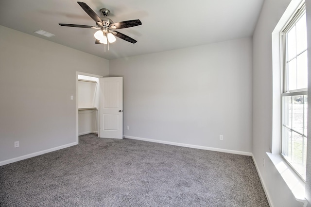 205 John Fielder, Sherman, TX 75092 - empty room featuring a ceiling fan and carpet flooring