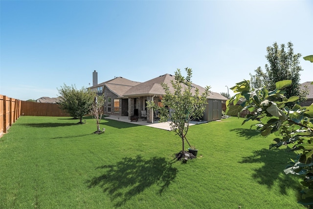 6159 Allatoona Rd, Fort Worth, TX 76179 - fenced backyard featuring a patio